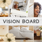 vision board and money quotes