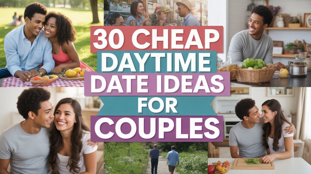 30 Cheap Daytime Date Ideas for Couples